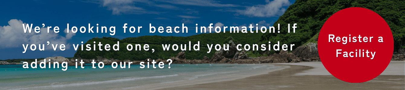We're looking for Beaches listings. Register a place you've visited