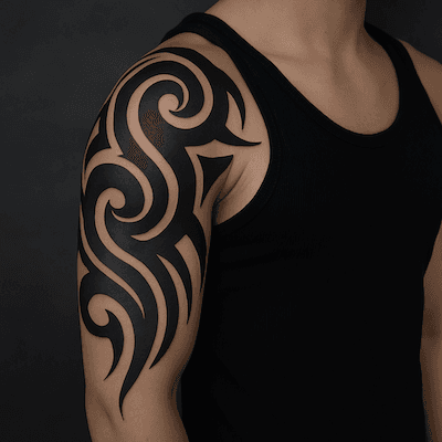 Tribal Blackwork