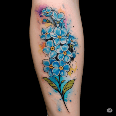 ウォーターカラー 水彩画風